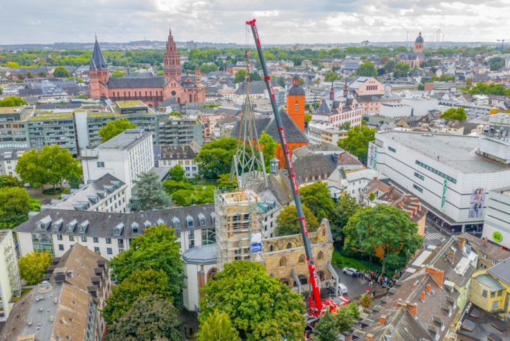 Einhub mit Symbolkraft