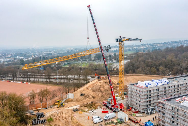 Kurze Rüstzeit, langer Mast